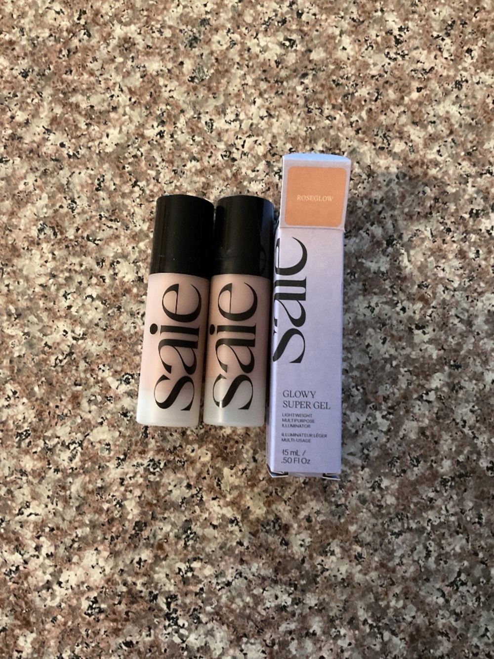 Saie Glowy Super Gel Lightweight Multipurpose Illuminator Rose Glow
